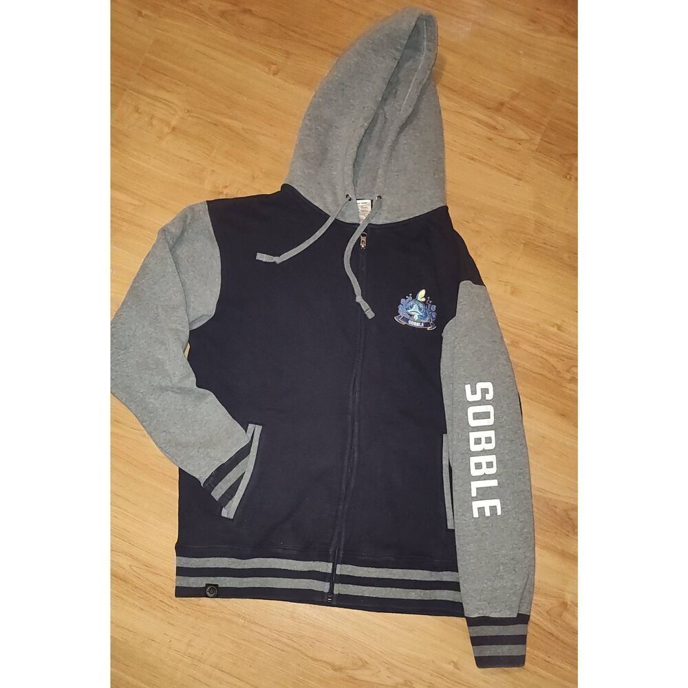 Pokemon Center Sobble Varsity Full Zip Jacket Size Large SEE IMAGES SIGNS OF WEA